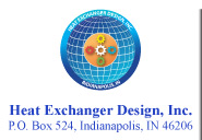 Heat Exchanger Design, Inc., P.O. Box 524, Indianapolis, IN 46206
